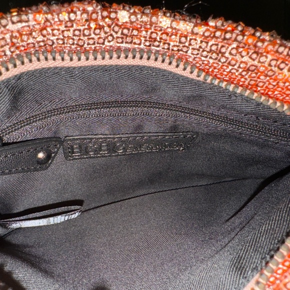 NWT BCBGeneration Rosegold Sequined Bag - Picture 4 of 6